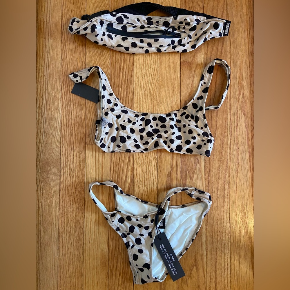 Triangl Swimwear Cheetah Bikini (NWT)